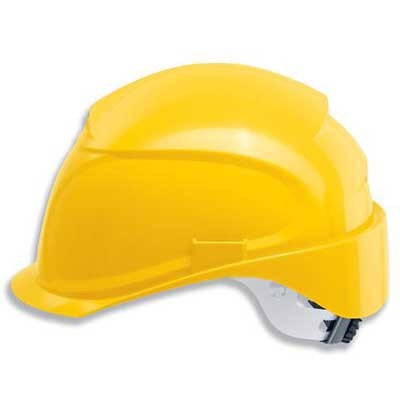 uvex 9762031 airwing B-S-WR Schutzhelm mit kurzem Schirm