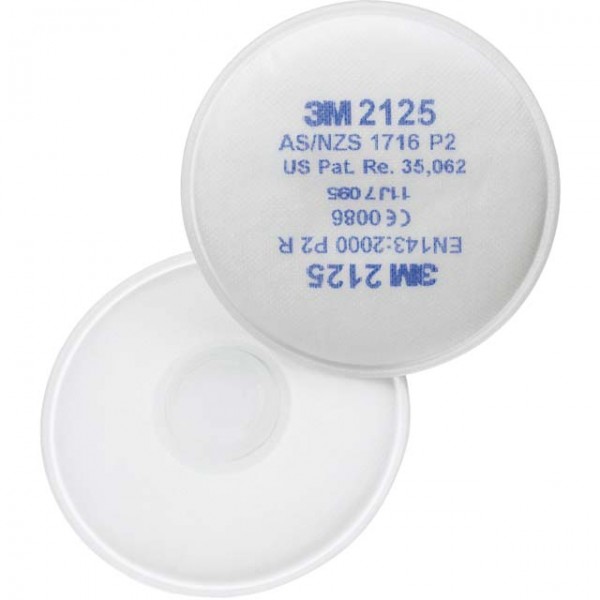 3M Bajonett-Partikelfilter 2125 P2 Feinstaubfilter