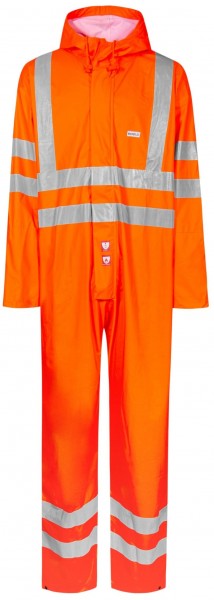 Lyngsøe FR-LR57 flammenhemmender Multinorm-Warnschutzoverall aus PU