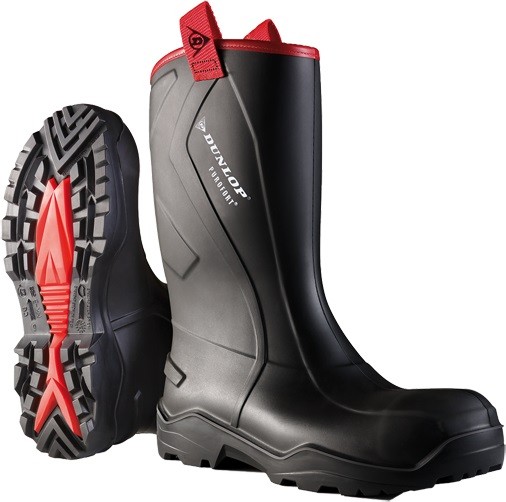 Dunlop Purofort+ Rugged Full Safety Stiefel C762043.CH schwarz S5 bis -20 °C