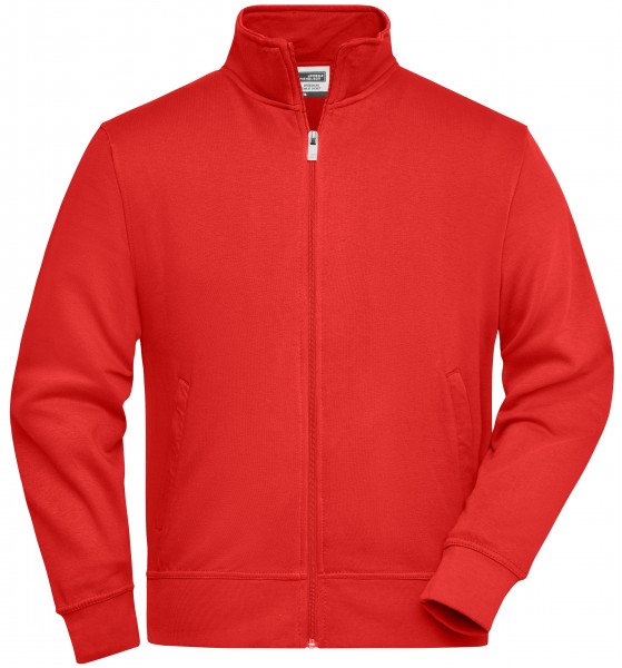 James & Nicholson JN836 Sweatjacke mit Stehkragen in 17 Farben
