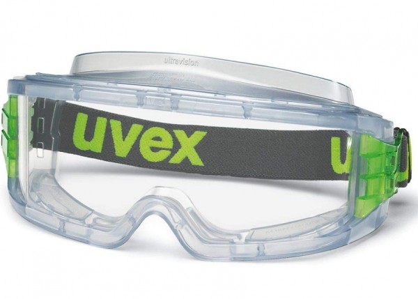 uvex 9301714 ultravision Vollsicht Schutzbrille mit Be-/Entlüftung