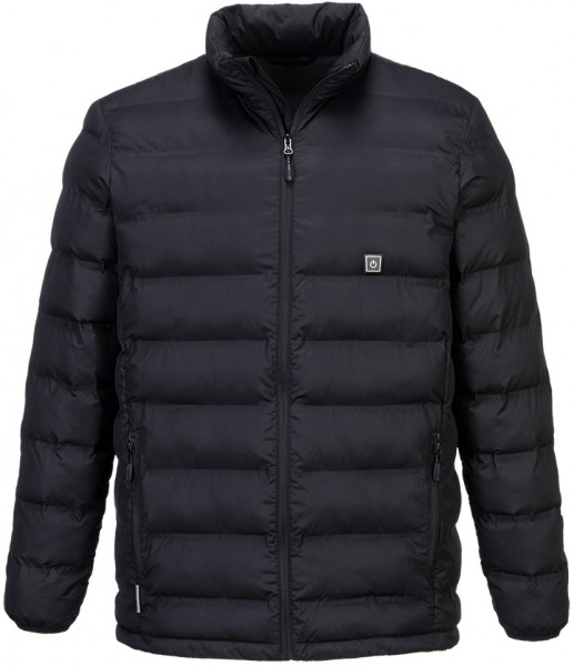 Portwest S547 Ultrasonic beheizte Tunnel Jacke Schwarz