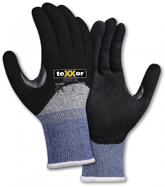 texxor 2611 Schnittschutz-Strickhandschuhe 3/4-beschichtet Level C