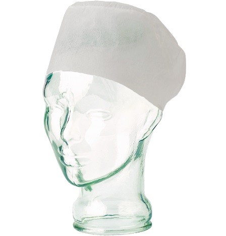 VOSS Besuchermütze aus Vliesstoff mit Gummizug