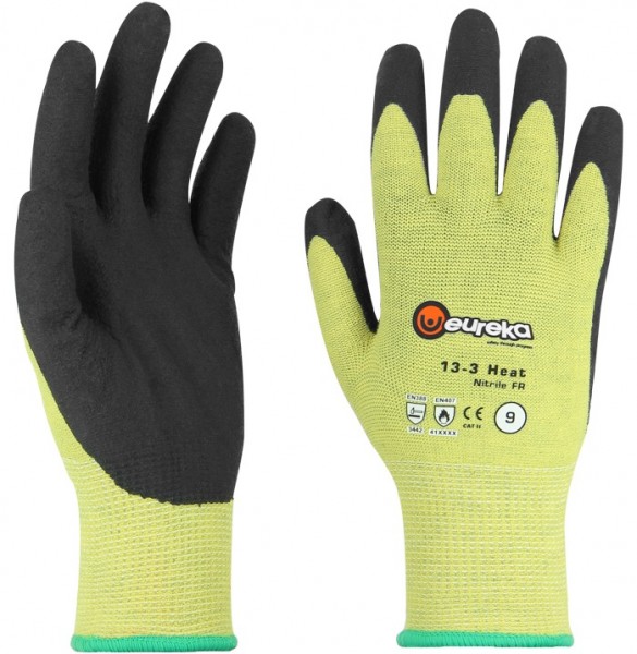 eureka 13-3HNFR Heat NFR Schnittschutzhandschuhe Level C bis 100˚C