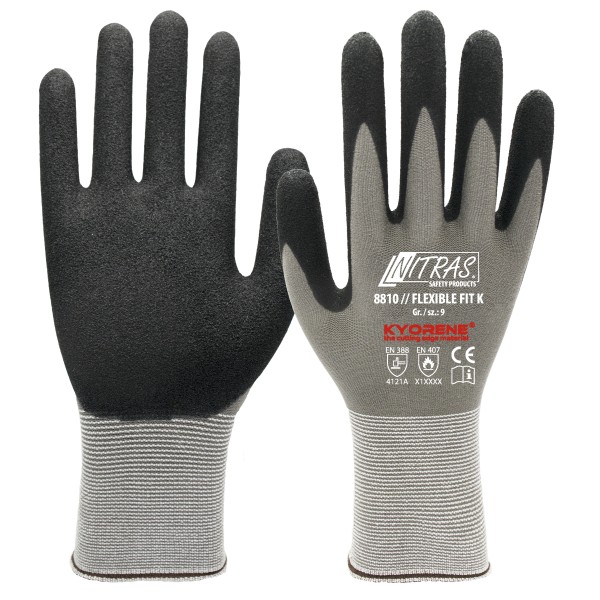 Nitras 8810 Flexible Fit K Nitrilschaum-Schutzhandschuhe