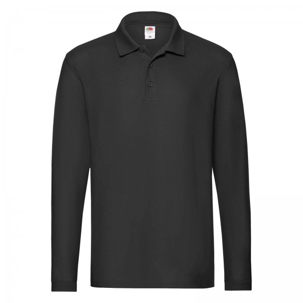 Fruit of The Loom Premium Long Sleeve Polo in 8 Farben