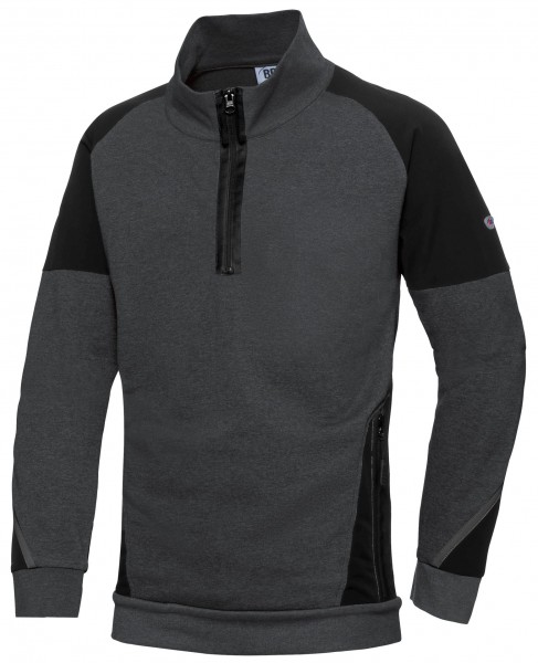 BP 1828-293 Sweatshirt-Troyer BPlus Modern Stretch