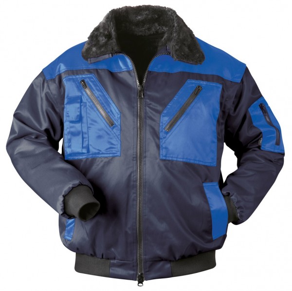 Norway Vega 23620 4-in-1-Pilojacke marine / royalblau