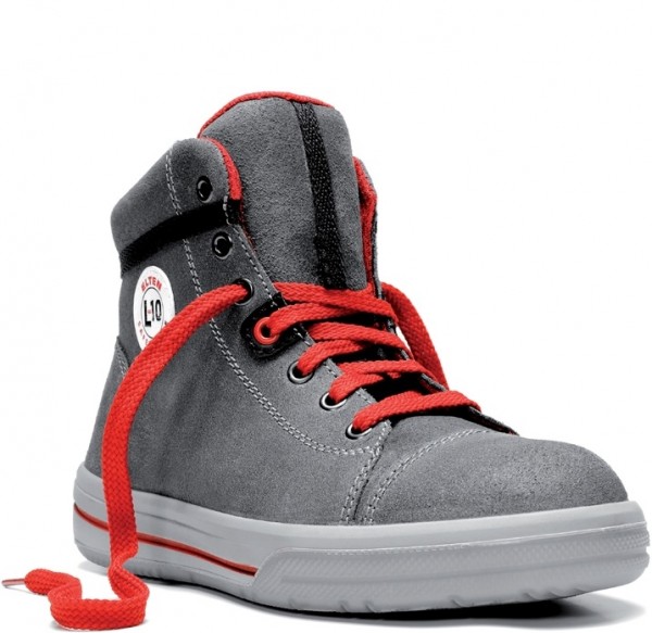Elten Vintage Lady Mid 74201 Damen-Schnürstiefel ESD S3 grau