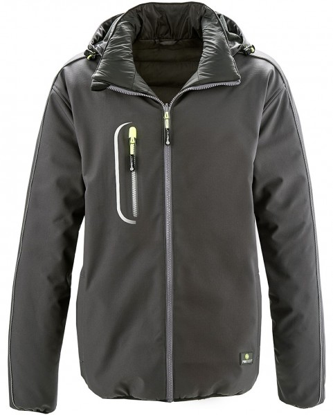 4 Protect KNOXVILLE 3385 Winter-Softshelljacke grau