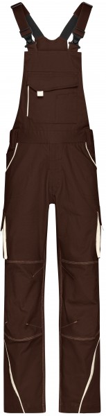 James & Nicholson JN848 Workwear Latzhose in 8 Farben