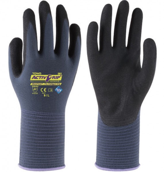 Towa ActivGrip Advance 581 Nitril-Schutzhandschuhe