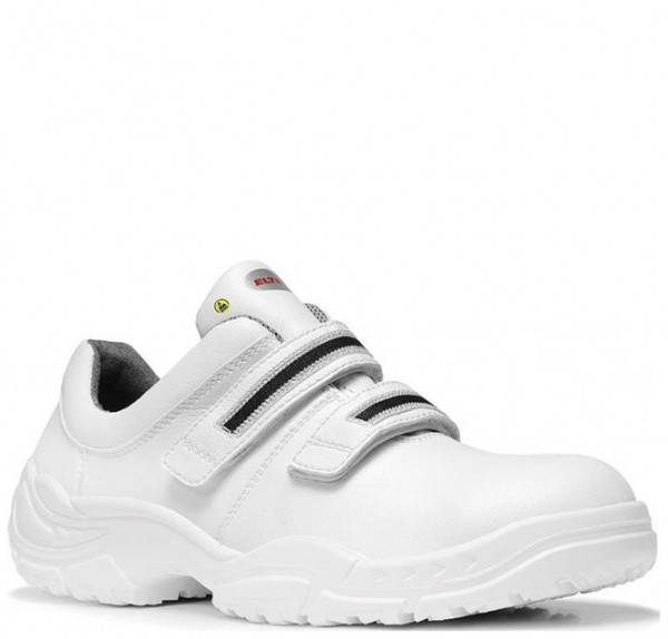 Elten White Strap Low 720171 Halbschuhe ESD S3 mit Klettverschluss weiß