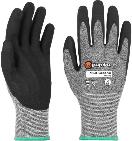 eureka 13-4GNI General Nitrile Schnittschutzhandschuhe Level F