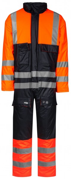 Lyngsøe LR33 Warnschutz-Regenoverall aus PU