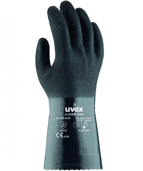 uvex 60968 u-chem 3100 Nitril-Chemikalienschutzhandschuhe