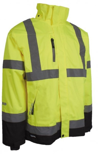 Lyngsøe FOX6055 Warnschutz-Regenjacke