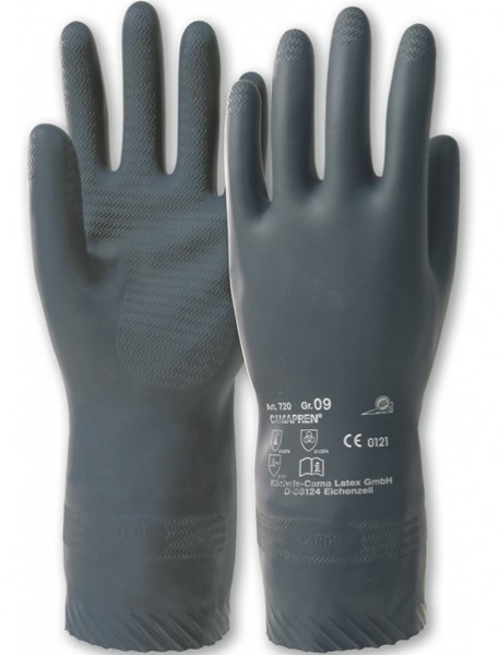 KCL 720 Camapren Chloropren-Latex-Chemikalienschutzhandschuhe