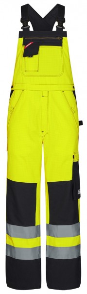 Engel 3235-825 Safety+ Multinorm Latzhose mit Warnschutz
