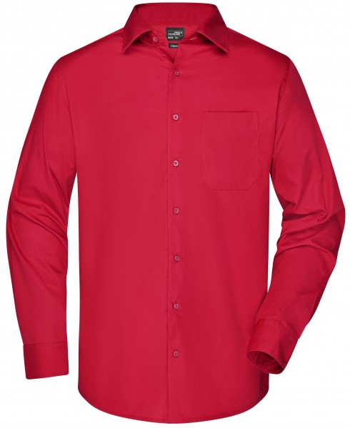 James & Nicholson JN642 Herren Langarm Business Hemd in 11 Farben