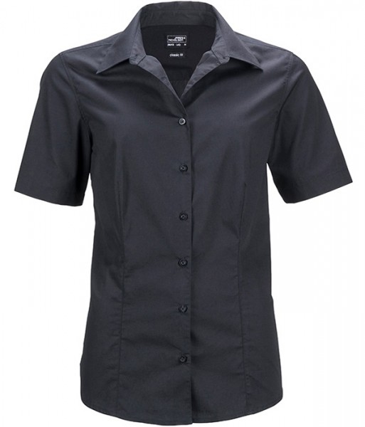 James & Nicholson JN643 Damenbluse Easy Care Kurzarm in 11 Farben