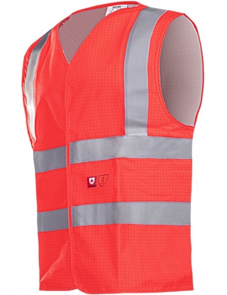 Sioen Hellisan 307AA2PX8 flammenhemmende antistatische Warnschutz-Weste