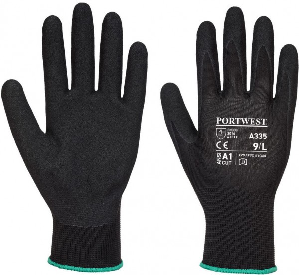 Portwest A335-Dermi-Grip NPR15 Nitril-Schutzhandschuhe