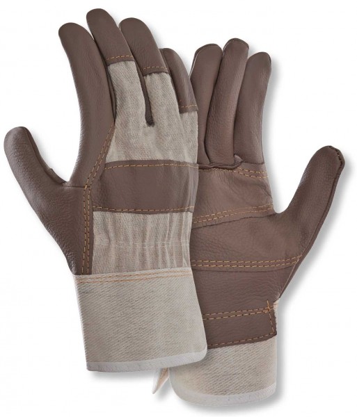 texxor 1113 Möbellederhandschuhe braun gefüttert