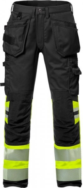 Fristads 127732 High Vis Handwerker Stretch-Bundhose 2706 mit Warnschutz