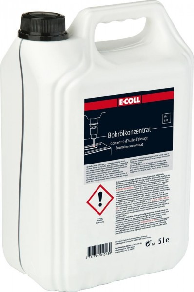 E-COLL Bohrölkonzentrat chlorfrei 5-Liter