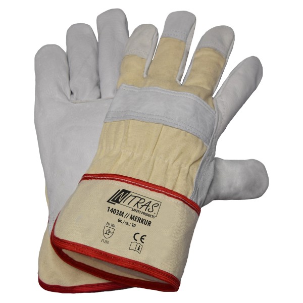 Nitras 1403M Merkur Rindvolllederhandschuhe