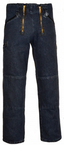 Eiko Saar Denim Jeans-Zunfthose blue stonewashed