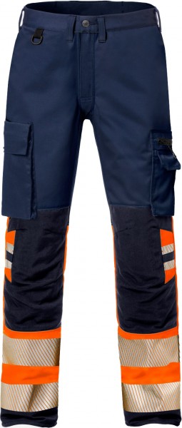 Fristads 127731 High Vis Stretch-Hose Kl. 1 2705 PLU