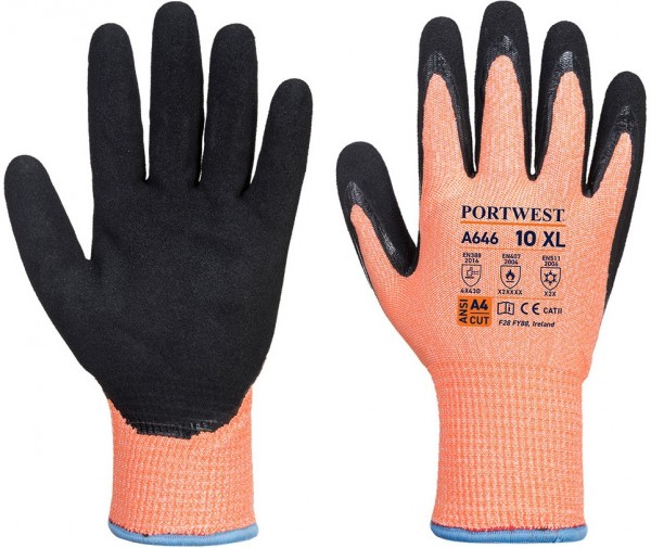 Portwest A646 Nitril-Schnittschutzhandschuhe Level D