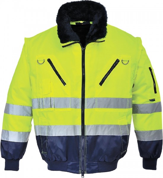 Portwest PJ50 Warnschutz 3-in-1 Pilotjacke