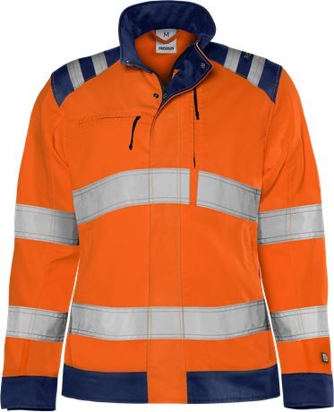 Fristads 131984 Green Damen-Warnschutzjacke Kl. 3 4068 GPLU