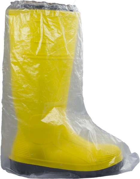Asatex Überziehstiefel transparent 70 µ hohe Ausführung