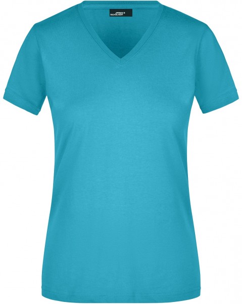 James & Nicholson JN972 Damen V-T-Shirt in 13 Farben