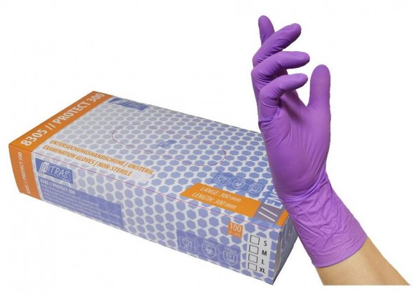 Nitras 8305 Protect 300 Nitril-Einmalhandschuhe