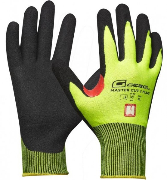 Gebol Master Cut 5 Plus PPU-Nitrilschaum-Schnittschutzhandschuhe