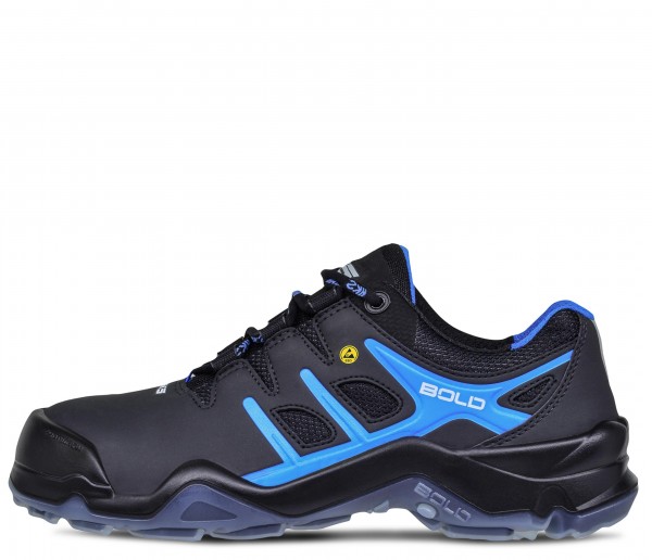 HKS Bold Targa 2 VTP Halbschuhe S3 SRC ESD schwarz/blau