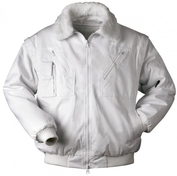 Norway Bergen 23611 Pilotjacke weiß