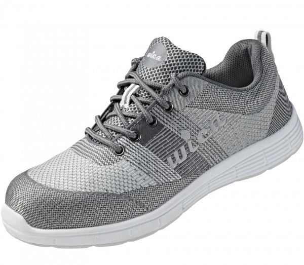 wica 31558 CAVONE Halbschuhe S1P grau-weiß