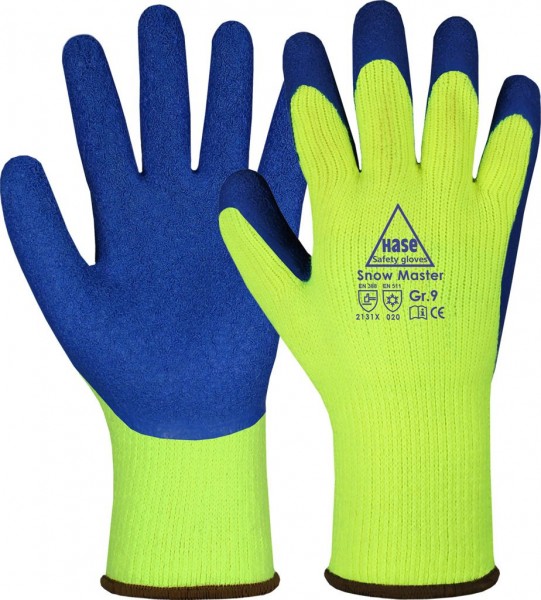 Hase 508630 Snow Master Latex-Kälteschutzhandschuhe