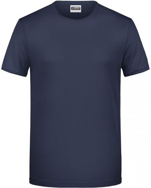 James & Nicholson 8002 Herren T-Shirt Rollsaum in 5 Farben