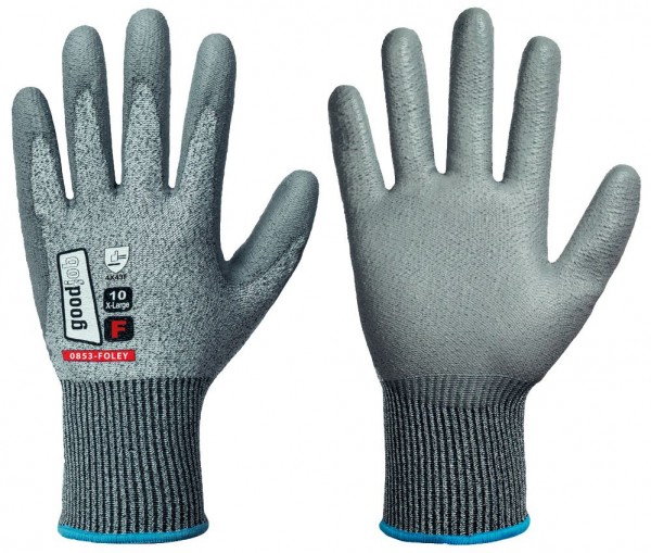 goodjob 0853 Foley PU-Schnittschutzhandschuhe Level F