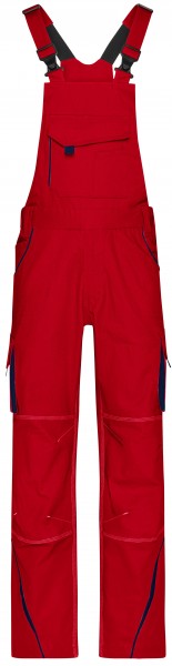 James & Nicholson JN848 Workwear Latzhose in 8 Farben