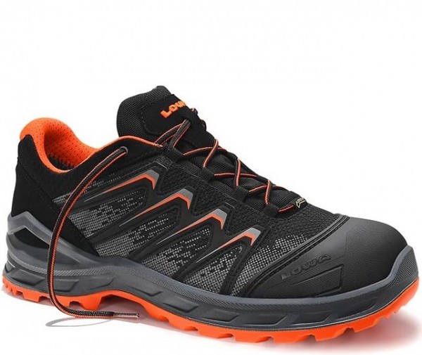 Lowa Larrox 5420 Work GTX Black Lo Halbschuhe S3 CI HI HRO SRC